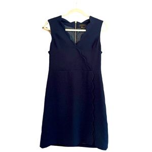 Ted Baker scalloped sheath dress